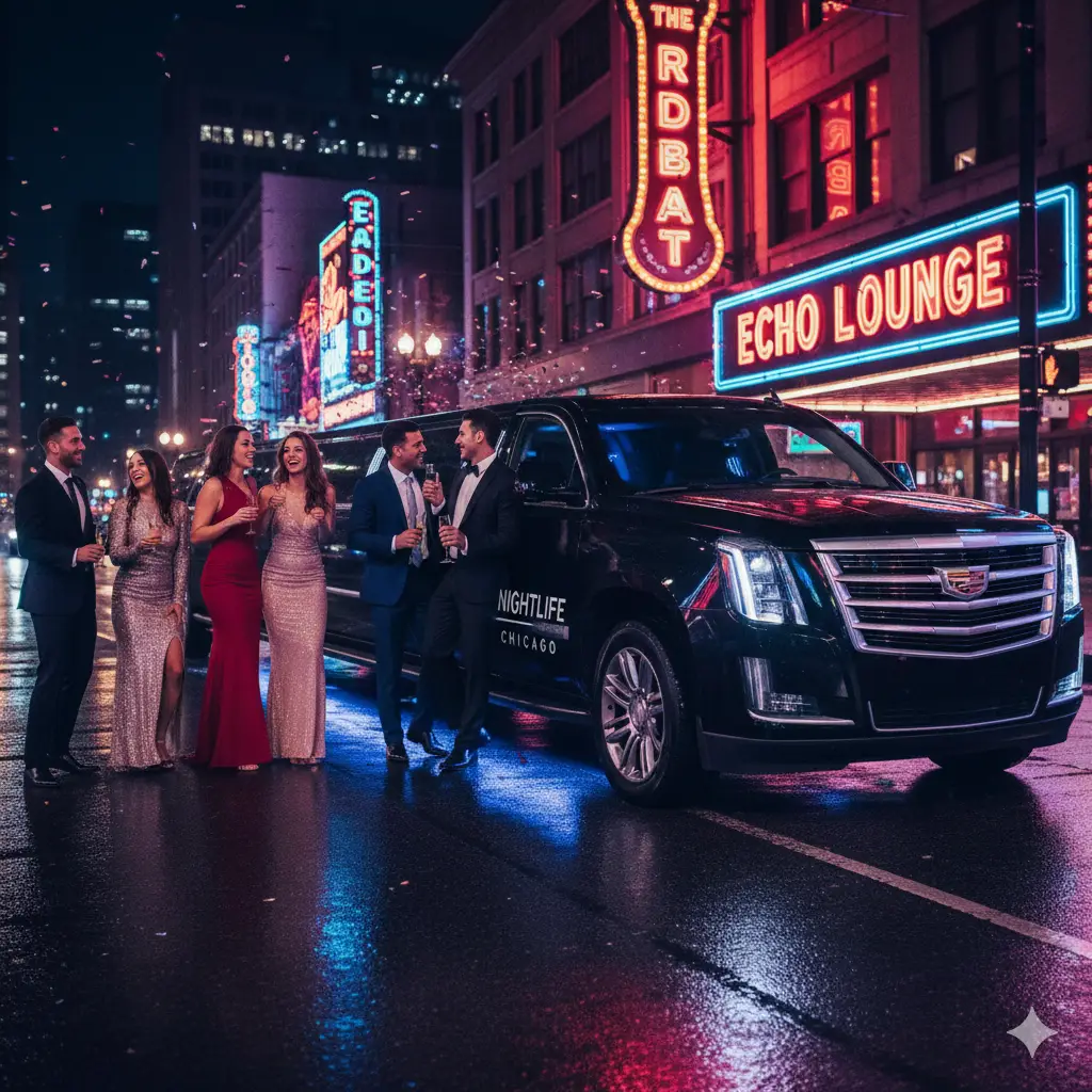 Diplomatic Limousine airport transportation Chicago reliable limousine service Black Cars -Back sedan, Black SUV by Diplomatic Limousine for executive airport transfers in Chicgo, Lake Forest, Glencoe, Wilmette, Winnetka, Northbrook, Deerfield, Northfield, Kenilworth